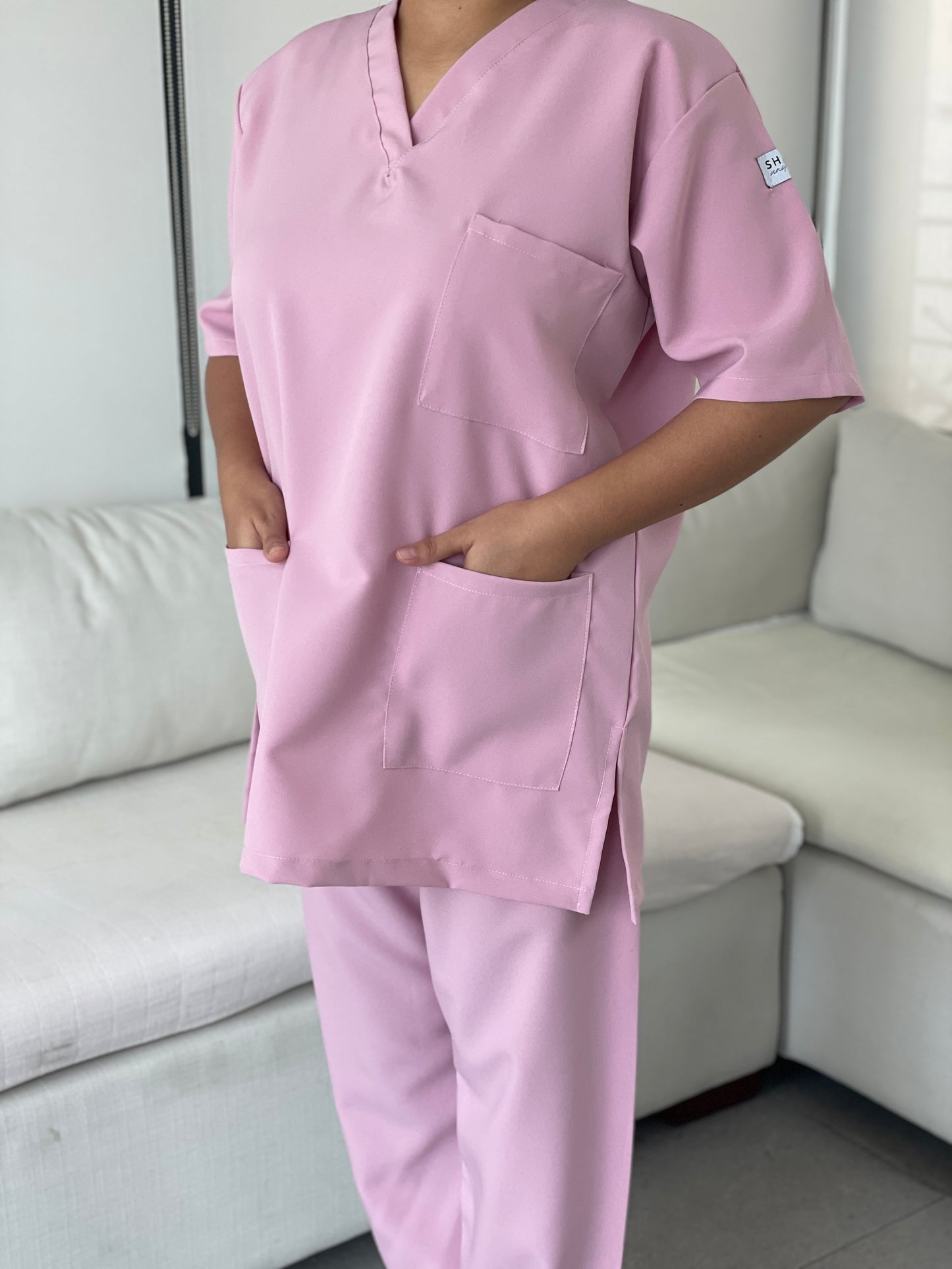 Baby pink - crepe