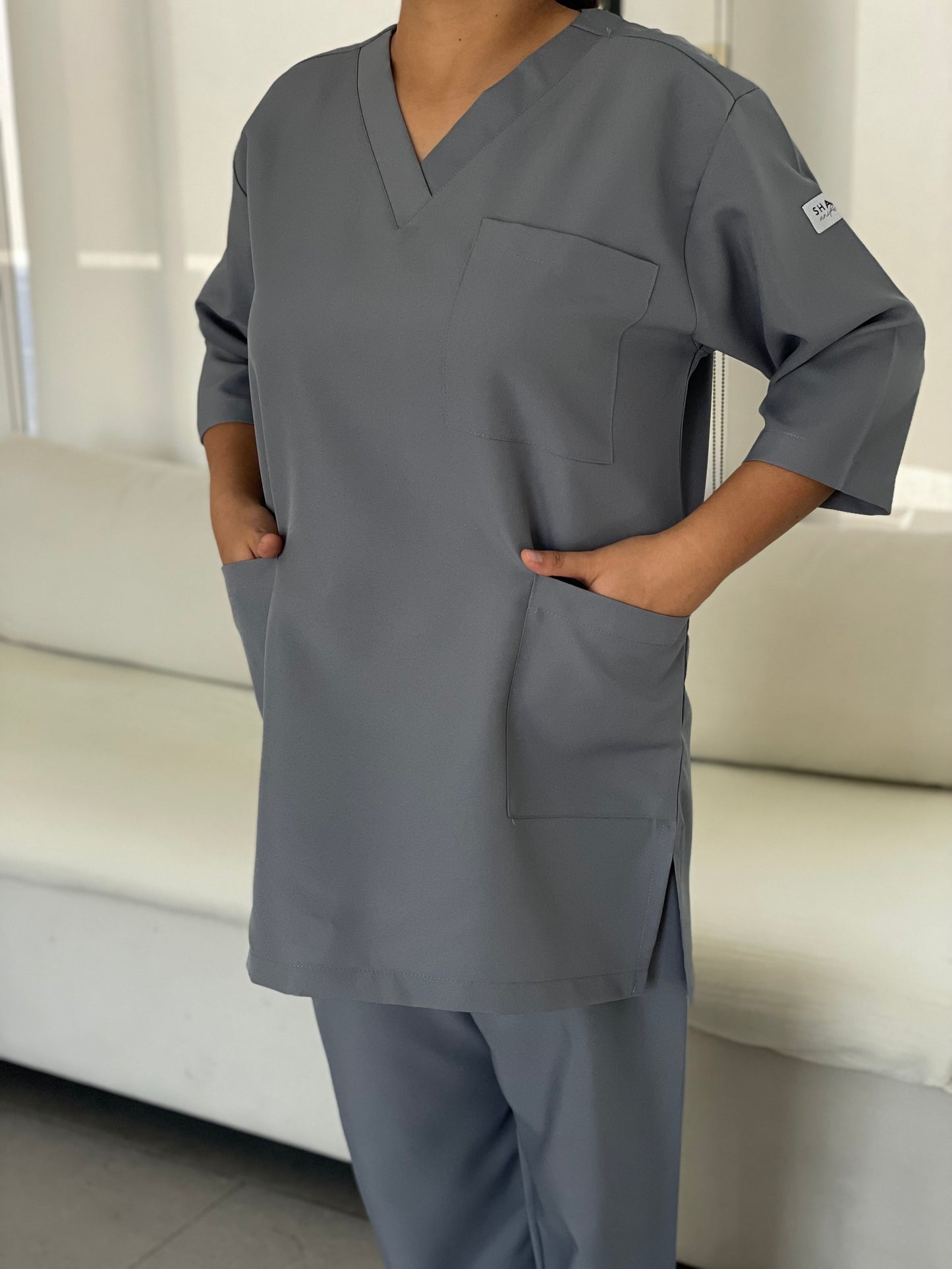 Classic grey - crepe