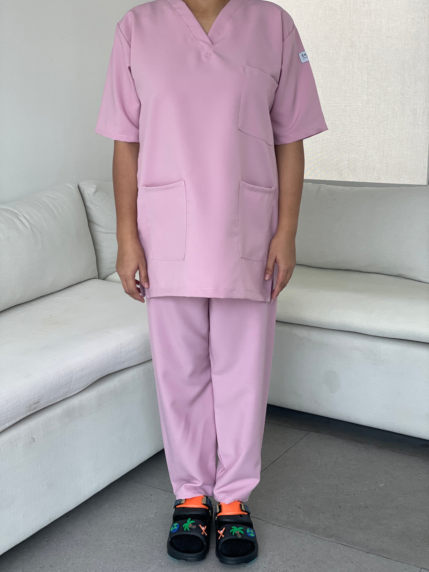 Baby pink - crepe