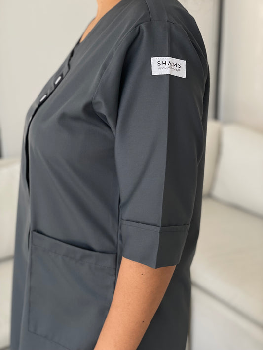 Navy - double button