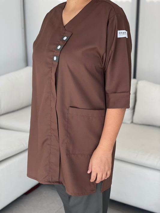 Chocolate - triple button