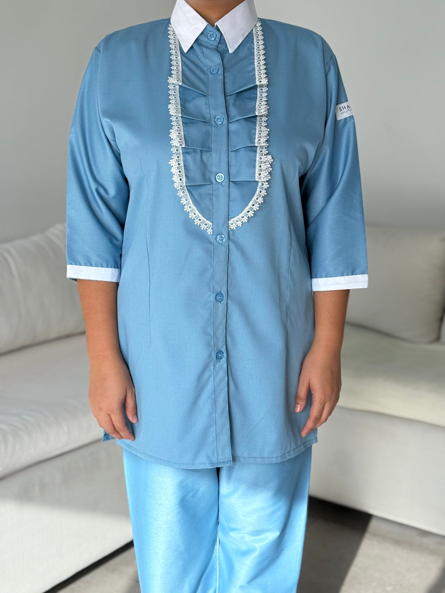 Light Blue Lace