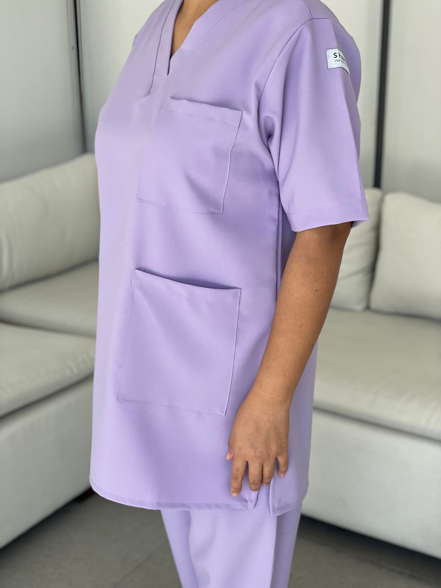 Light purple - crepe
