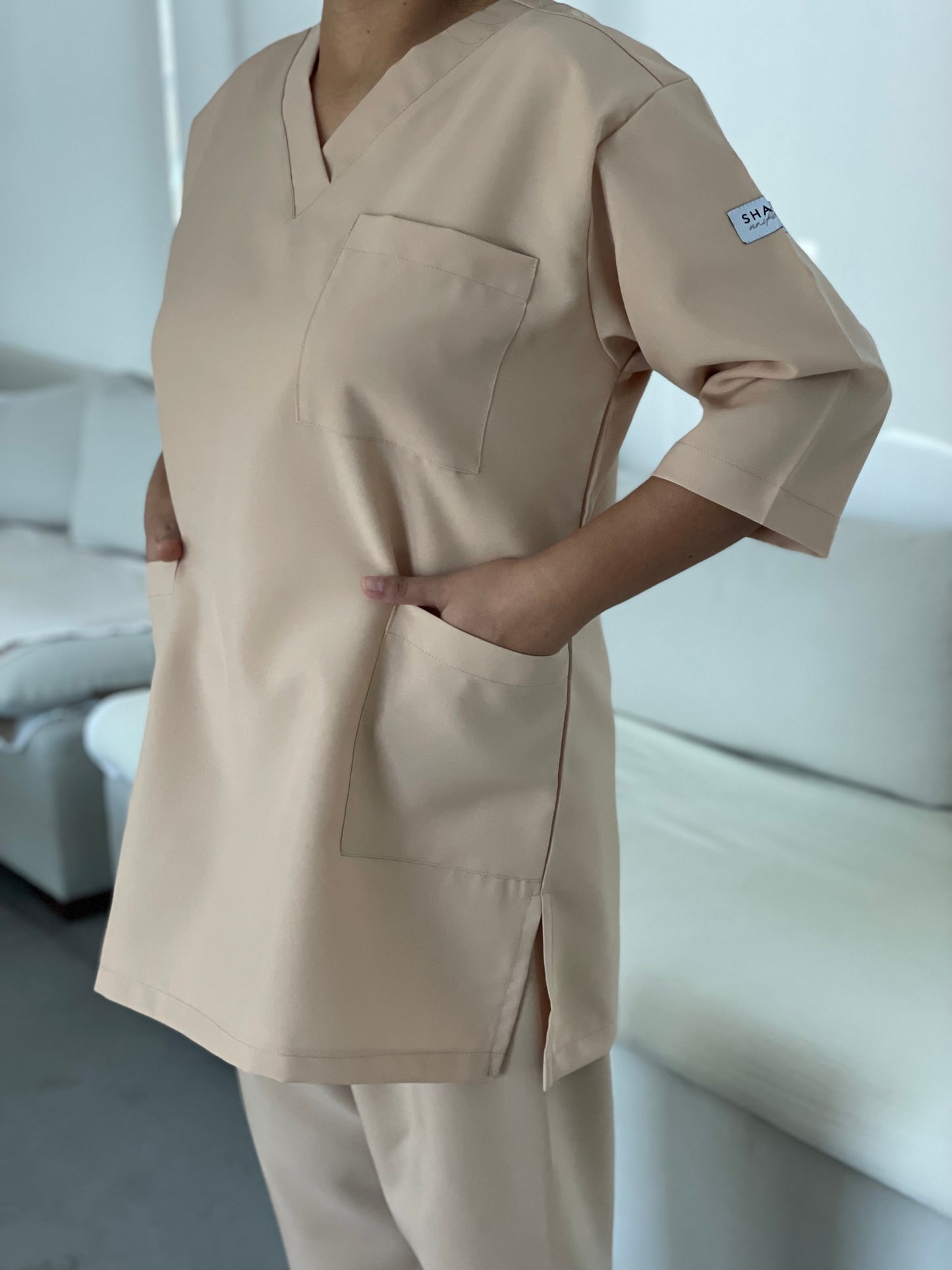 Classic Beige - crepe