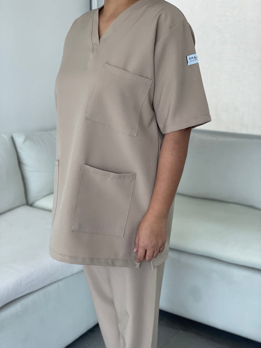 Khaki - crepe