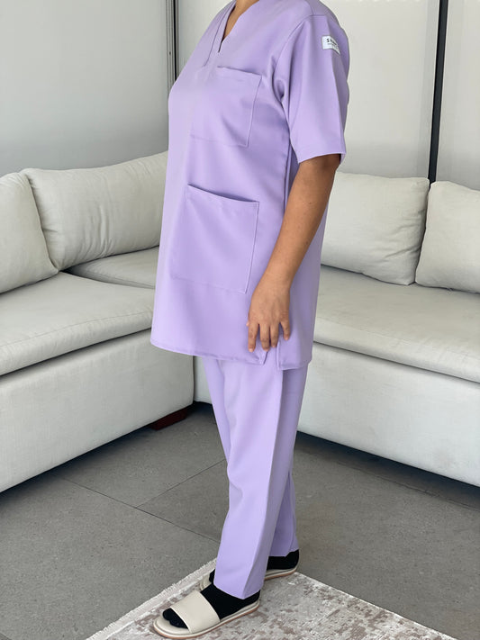 Light purple - crepe