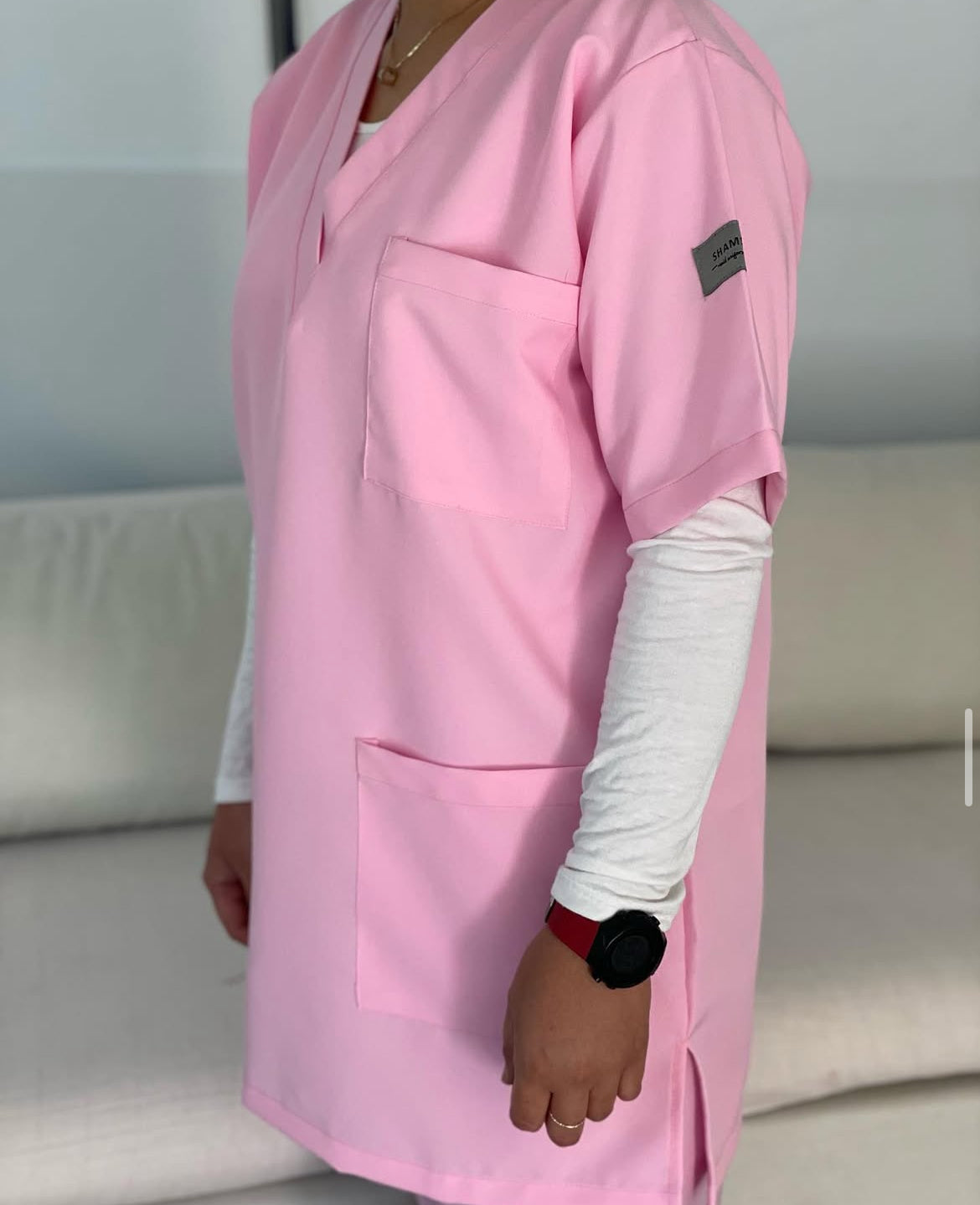 Pink - crepe