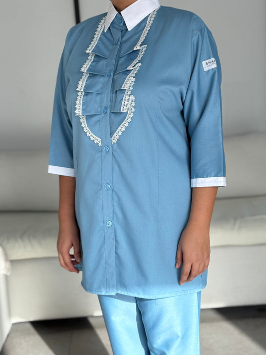 Light Blue Lace