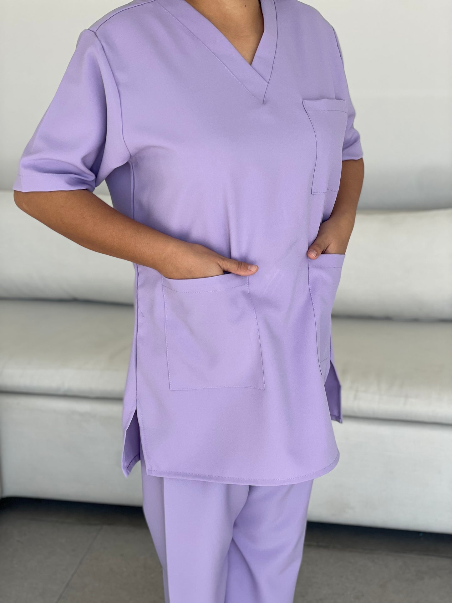 Light purple - crepe