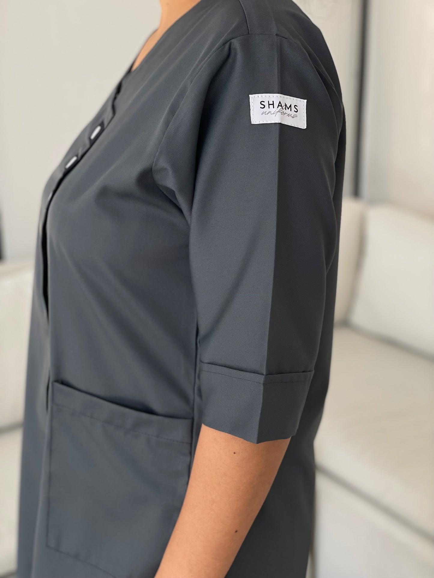 Navy - double button